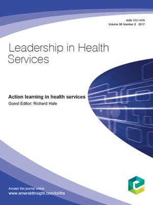 cover image of Leadership in Health Services, Volume 30, Number 2